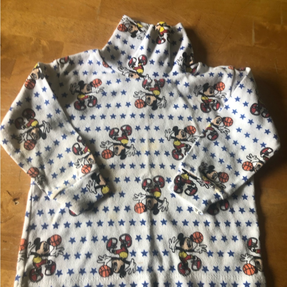 90s Mickey Mouse Turtleneck